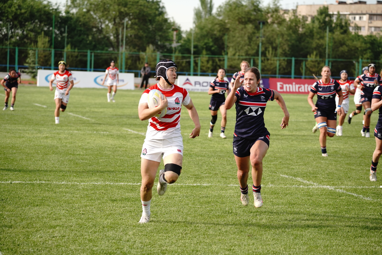 HONG KONG CHINA RUGBY WOMEN'S XV OPEN ASIA RUGBY CHAMPIONSHIP CHALLENGE IN ALMATY